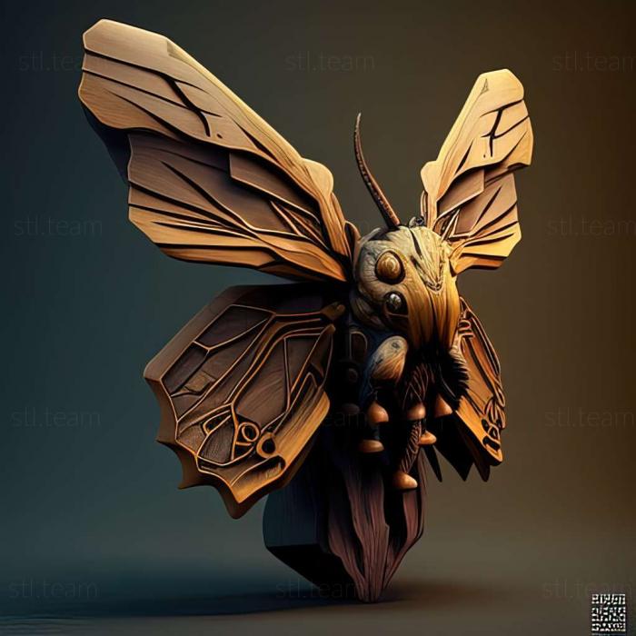 3D model Hemaris diffinis (STL)